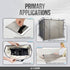 JJ CARE Faraday Fabric (44" x 39" Faraday Cloth + 24" x 1" Long Faraday Tape + Instructions)